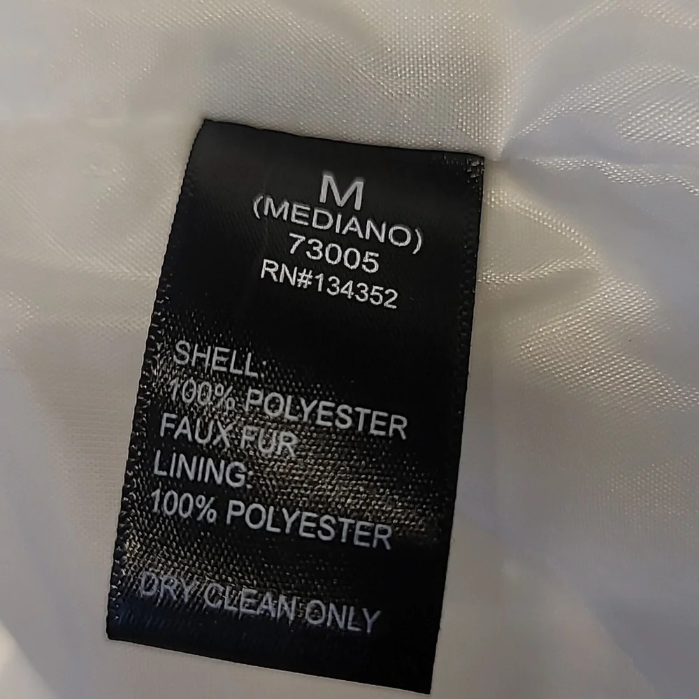 Ambiance Outerwear White Furry Jacket. NWOT - Picture 7 of 10